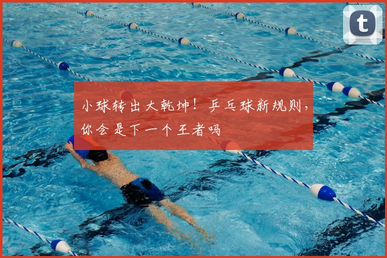 小球转出大乾坤！乒乓球新规则，你会是下一个王者吗